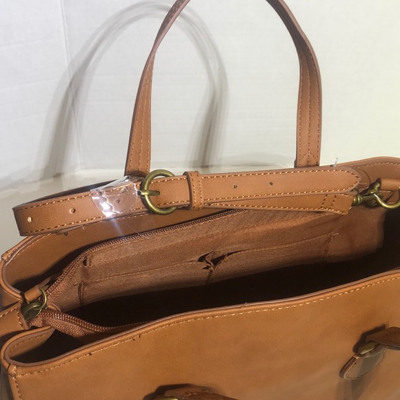 Women’s Brown Satchel Handbag NWOT - Picture 7 of 7